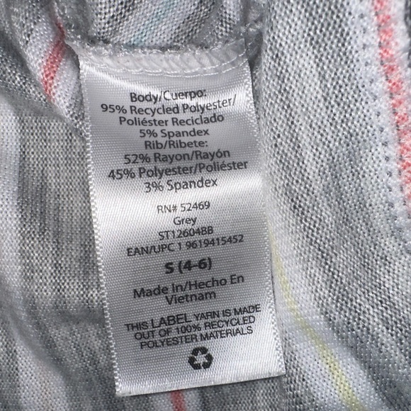 Secret Treasures Women’s Gray Striped Pocketed Lounge Shorts Size Small - Picture 9 of 9